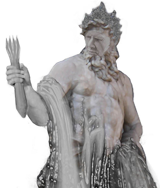 Poseidonin patsas